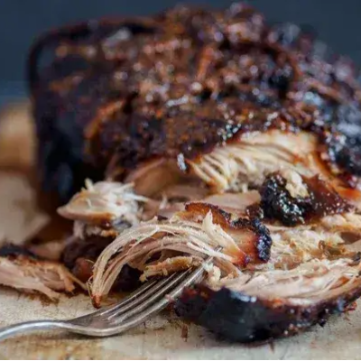 Norm’s On 48th bourbon barrel BBQ pork butt