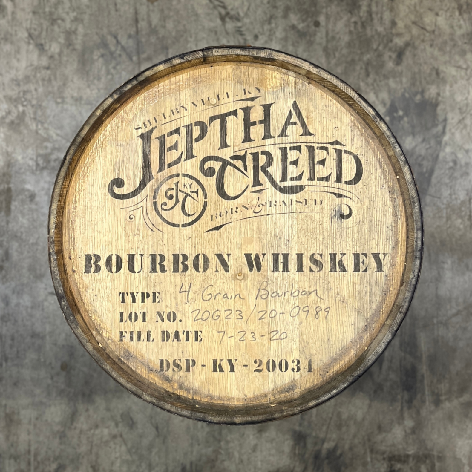 Jeptha Creed Bourbon Barrel - Fresh Dumped, Once Used