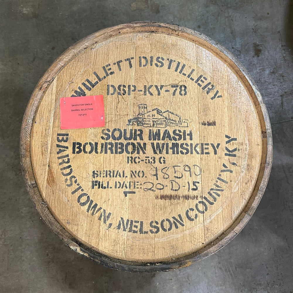 Willett Family Estate Small Batch Bourbon Barrel - Fresh Dumped, Once Used