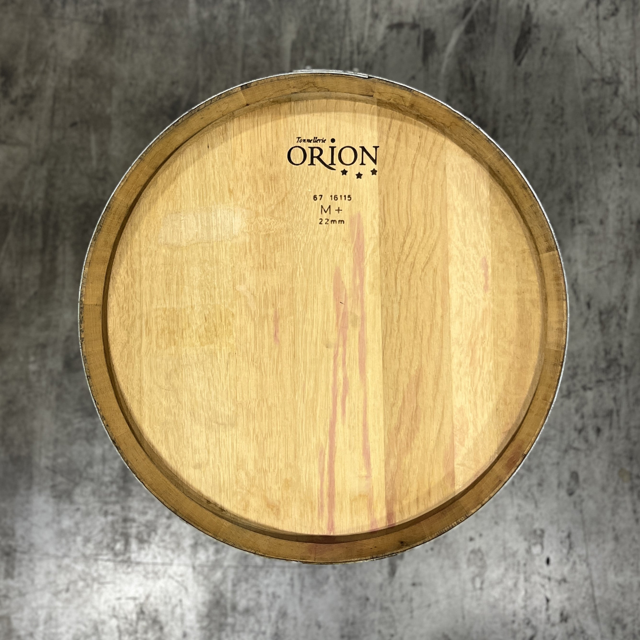 Freshly Emptied Red Wine Barrel