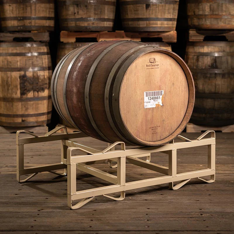 Freshly Emptied Red Wine Barrel
