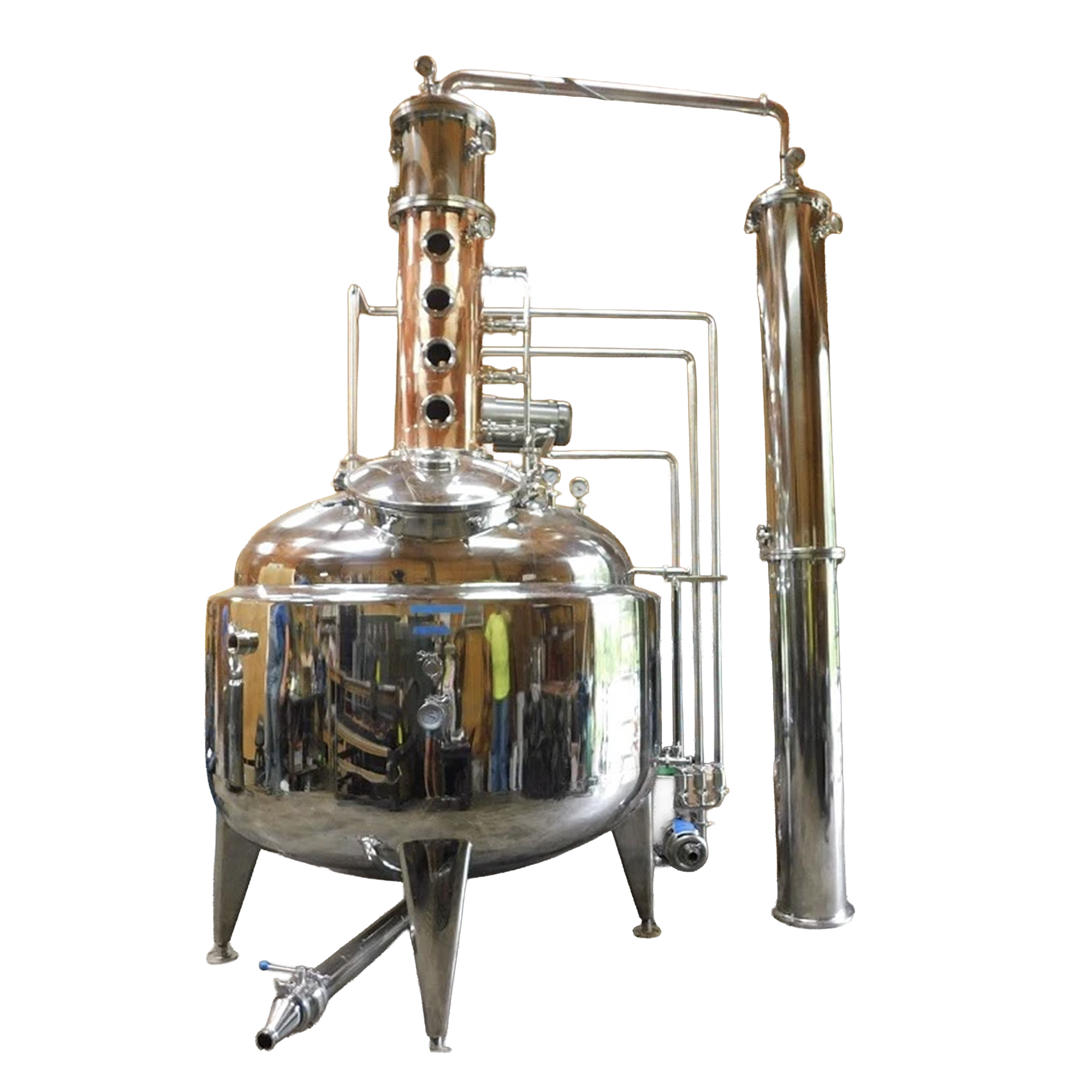 500 Gallon Jacketed Steam-Heated Pro Series Whiskey Still - New, Never Used