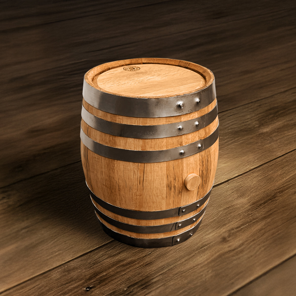 New (Never Used) 5 Gallon White Oak Barrel