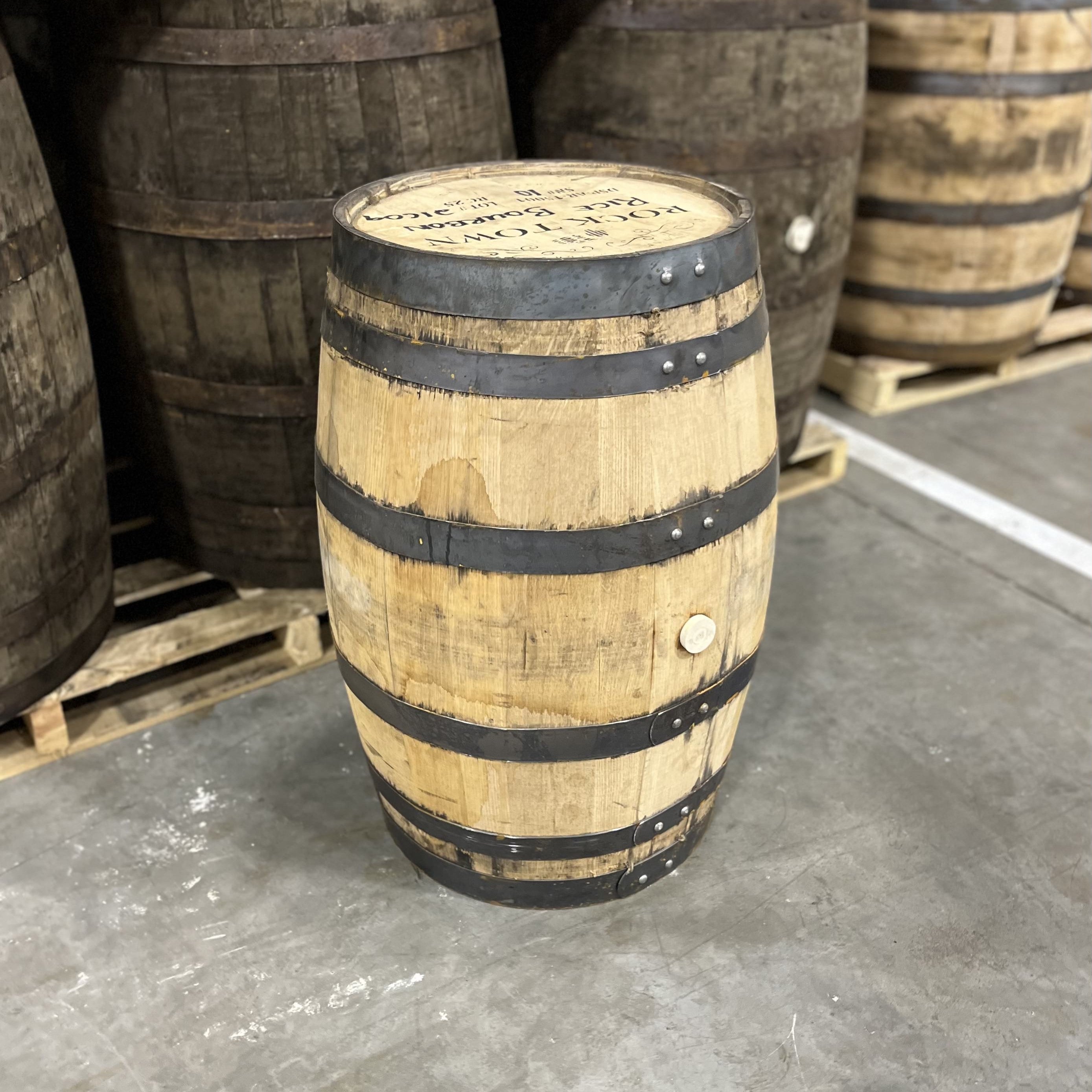 25 Gallon Rocktown Distillery Rice Bourbon - Fresh Dumped, Once Used