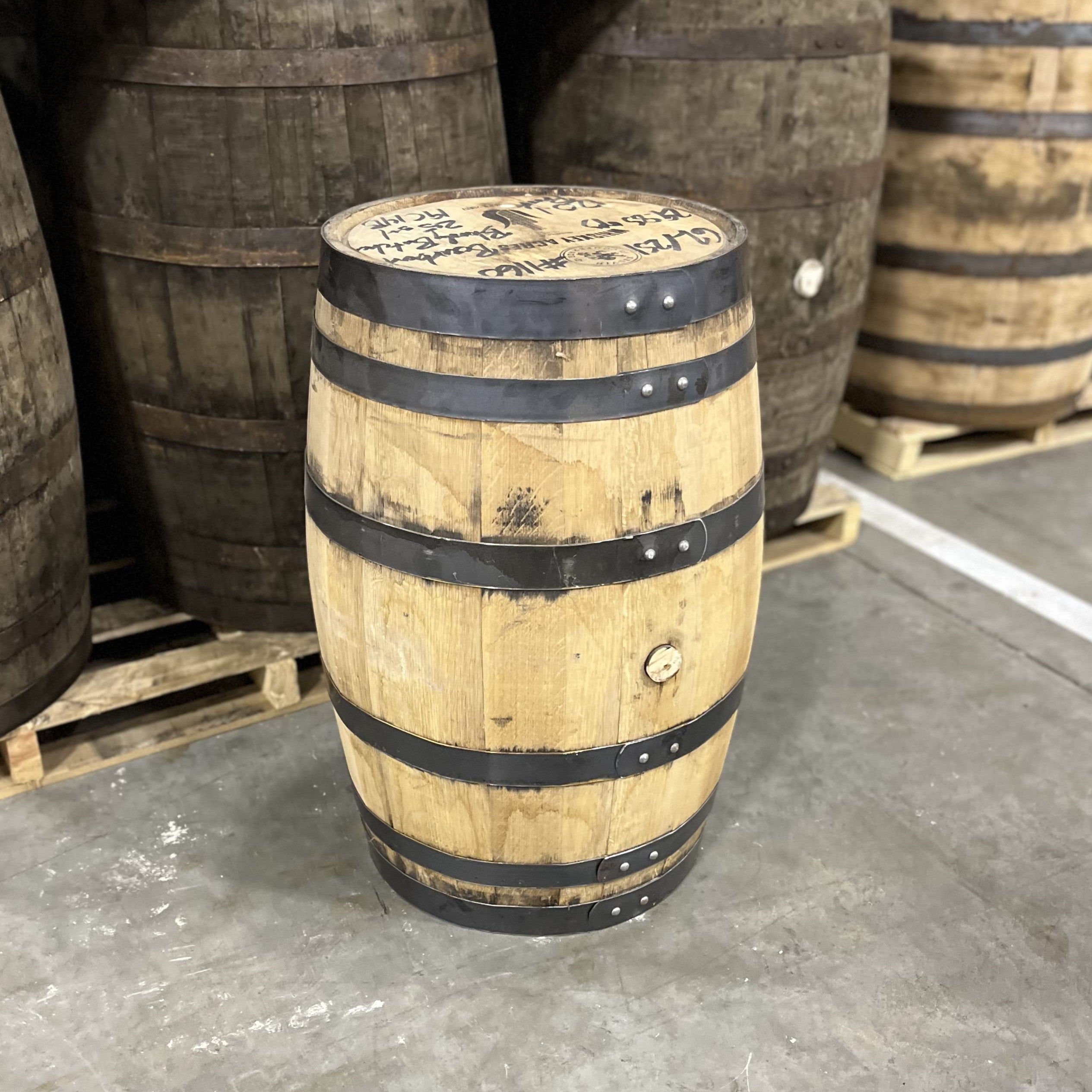 25 Gallon Whiskey Acres Distillery Bloody Butcher Bourbon Barrel - Fresh Dumped, Once Used