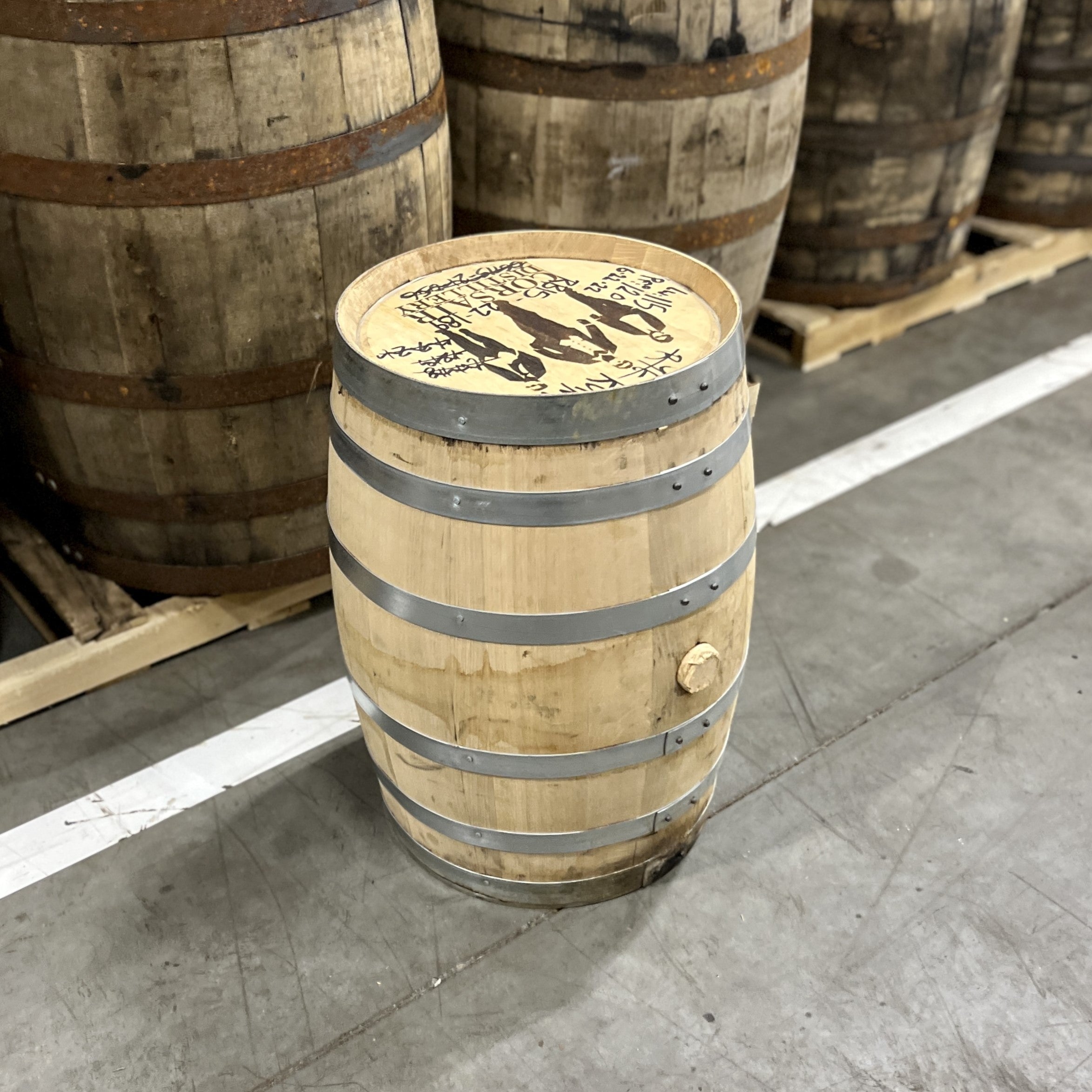 15 Gallon Corsair Distillery Rum Barrel (Ex-Rye) - Fresh Dumped