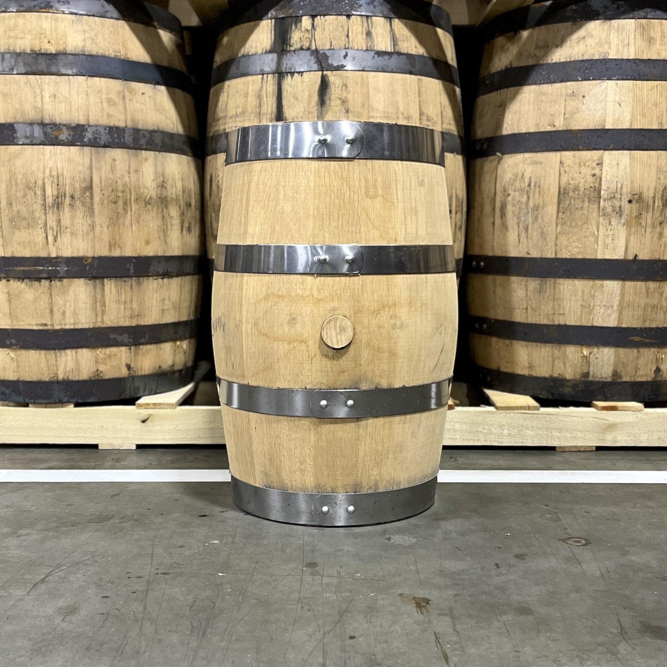 16 Gallon Cooperstown Distillery Whiskey Barrel - Fresh Dumped, Once Used