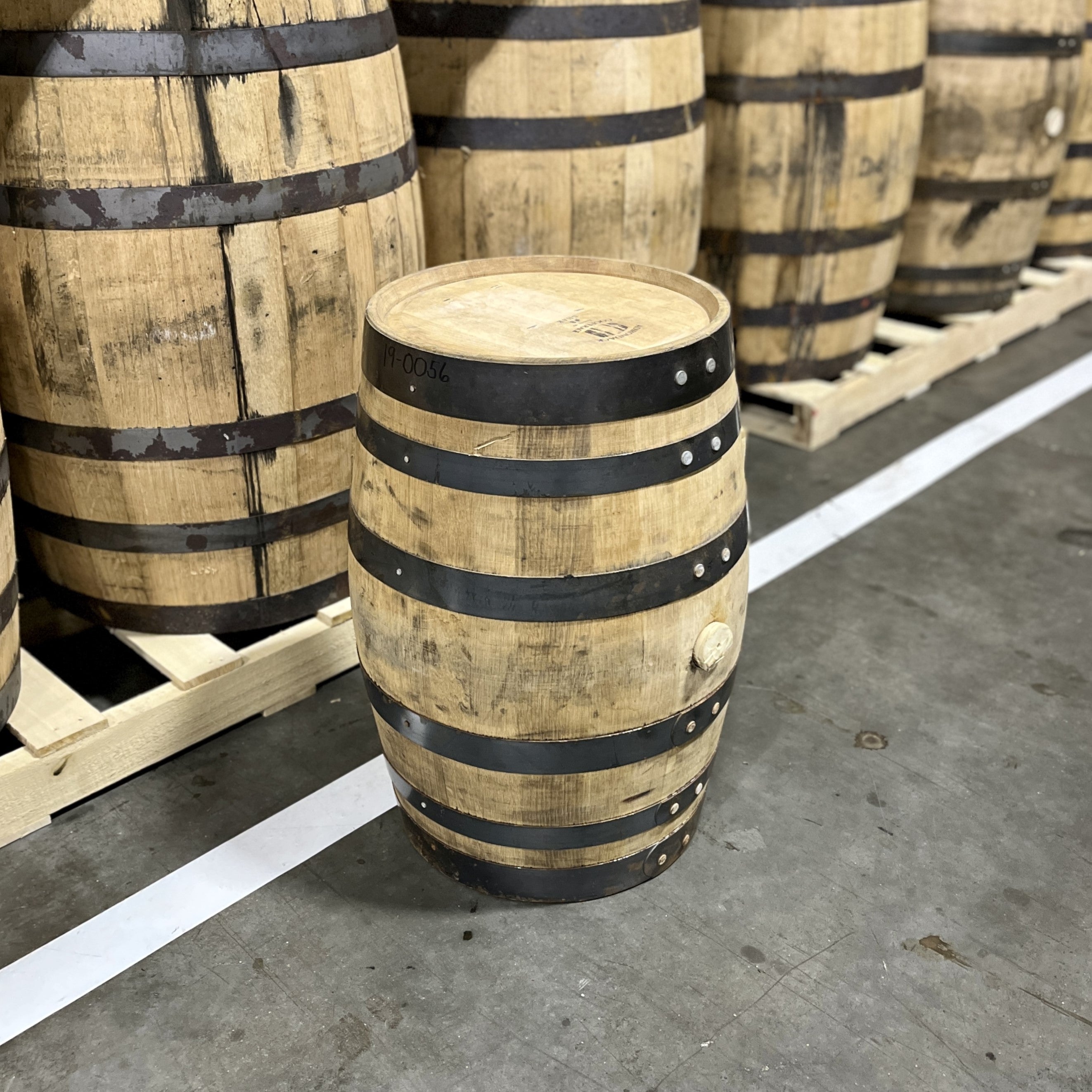 16 Gallon Cooperstown Distillery Whiskey Barrel - Fresh Dumped, Once Used