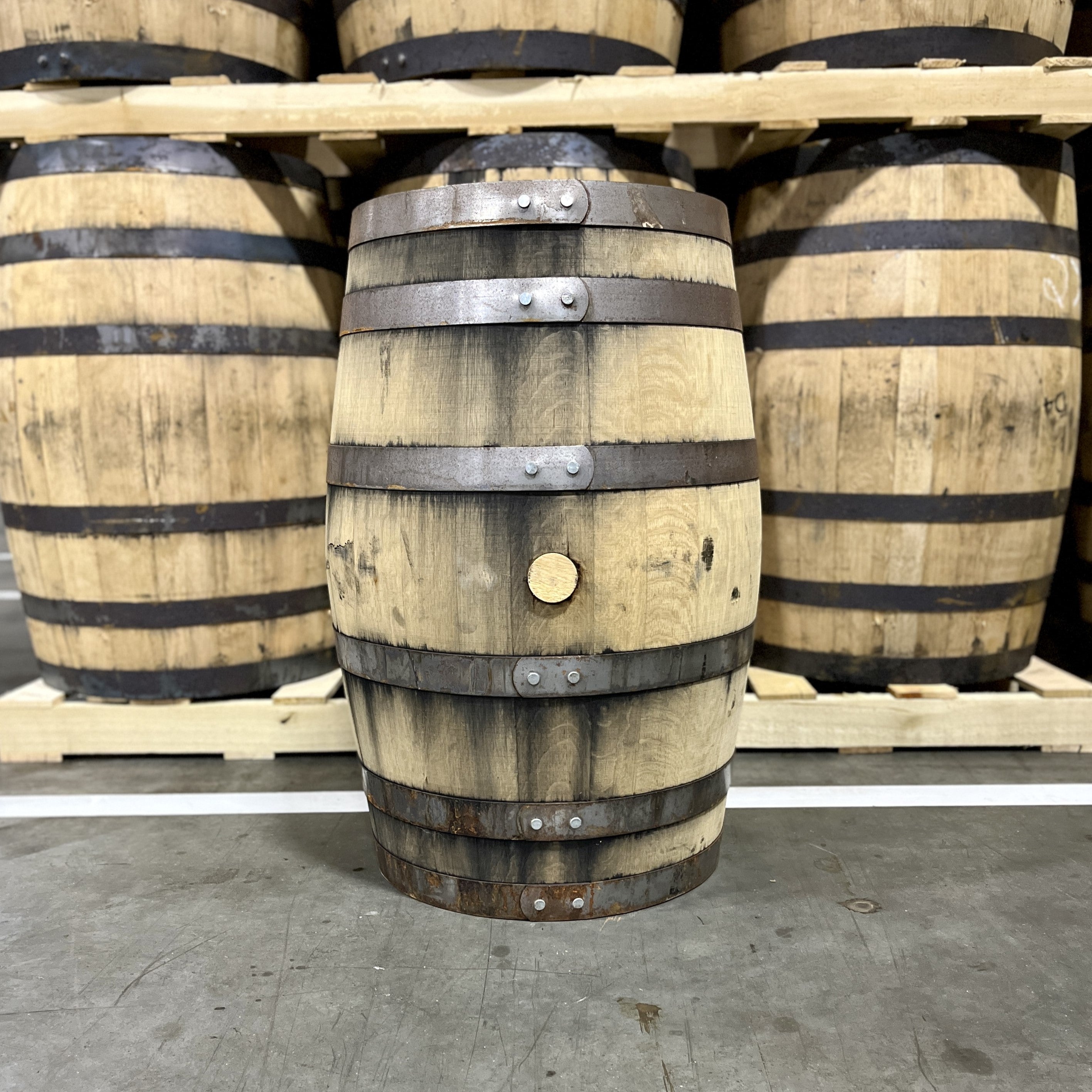 30 Gallon Cooperstown Distillery Rum Barrel - Fresh Dumped