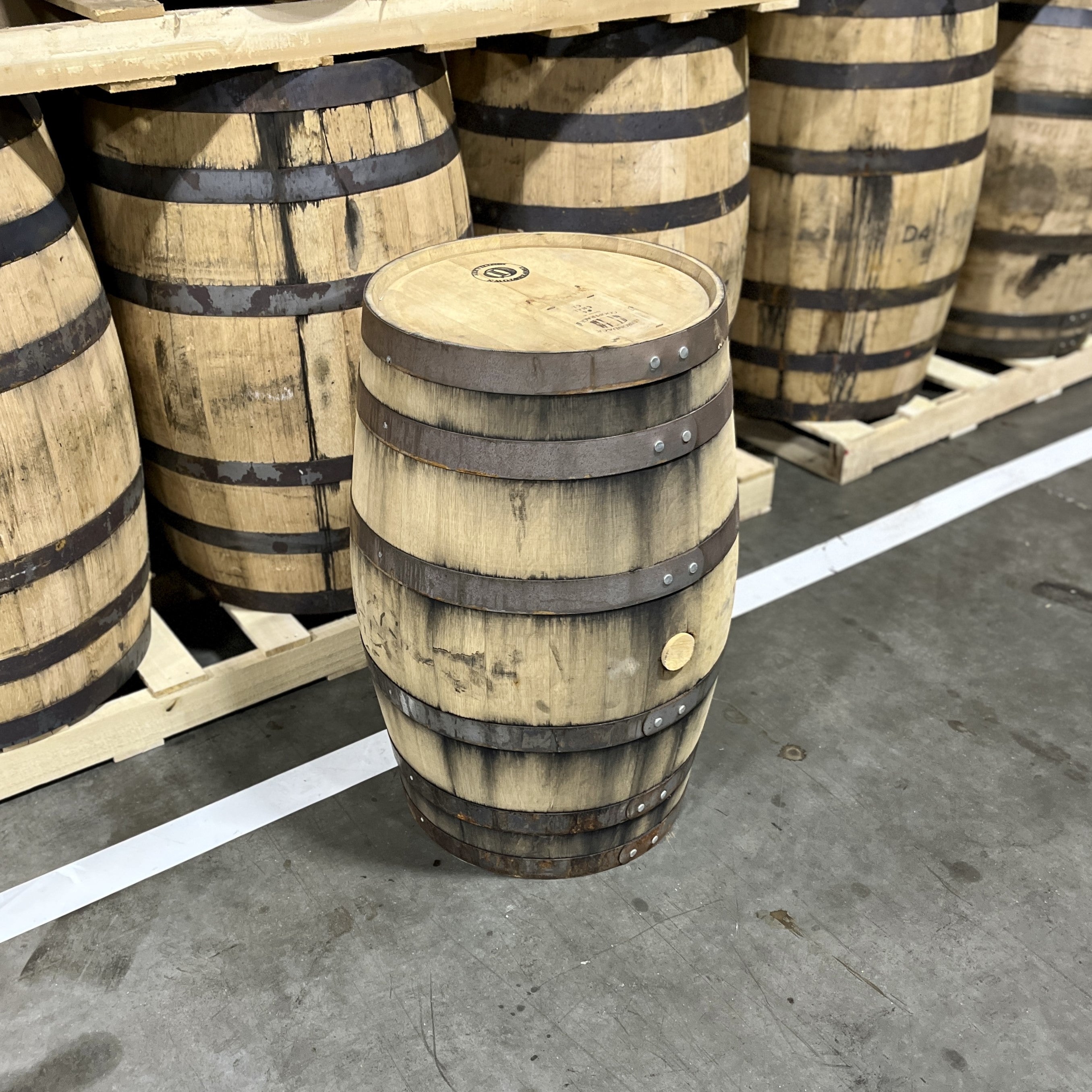30 Gallon Cooperstown Distillery Rum Barrel - Fresh Dumped