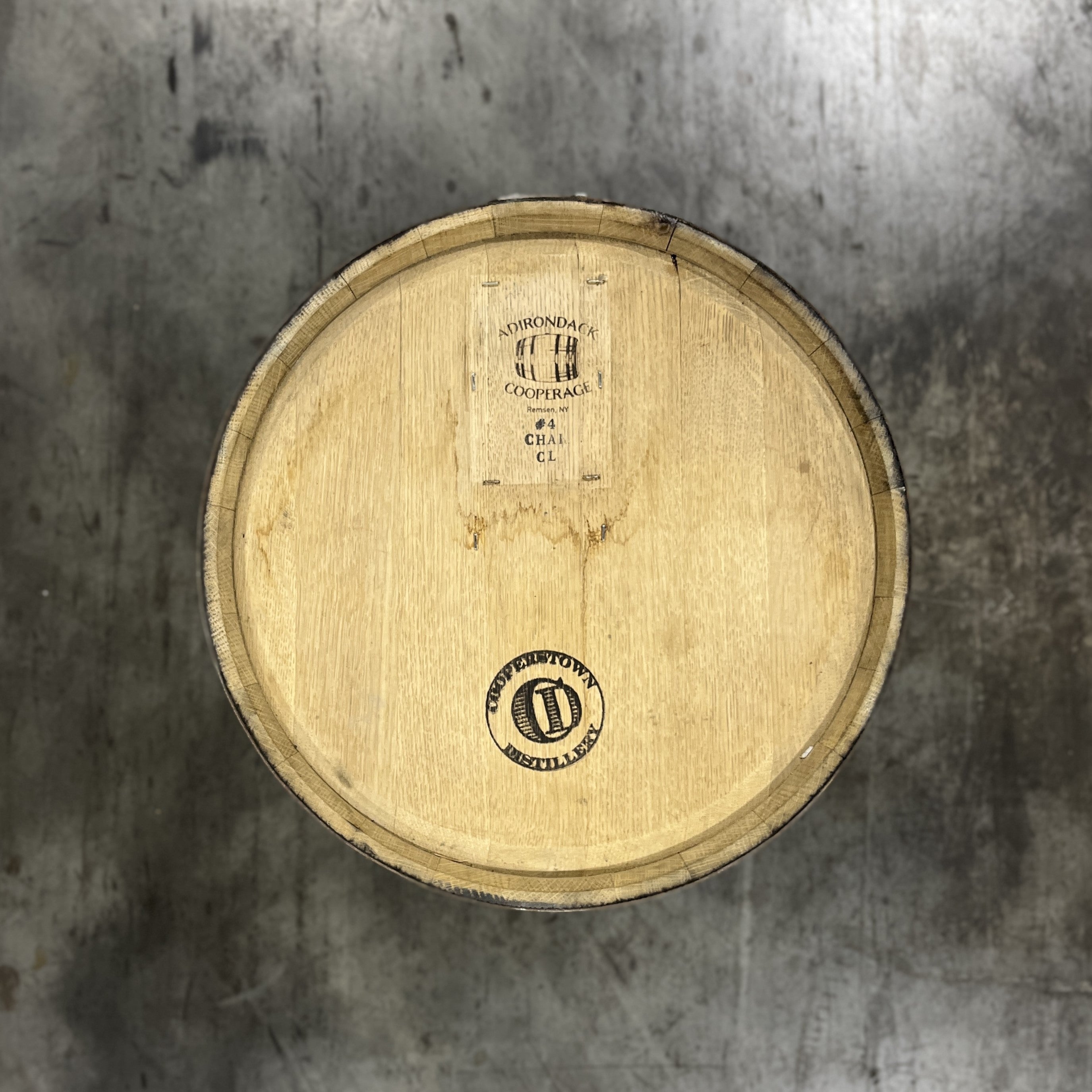 30 Gallon Cooperstown Distillery Rum Barrel - Fresh Dumped