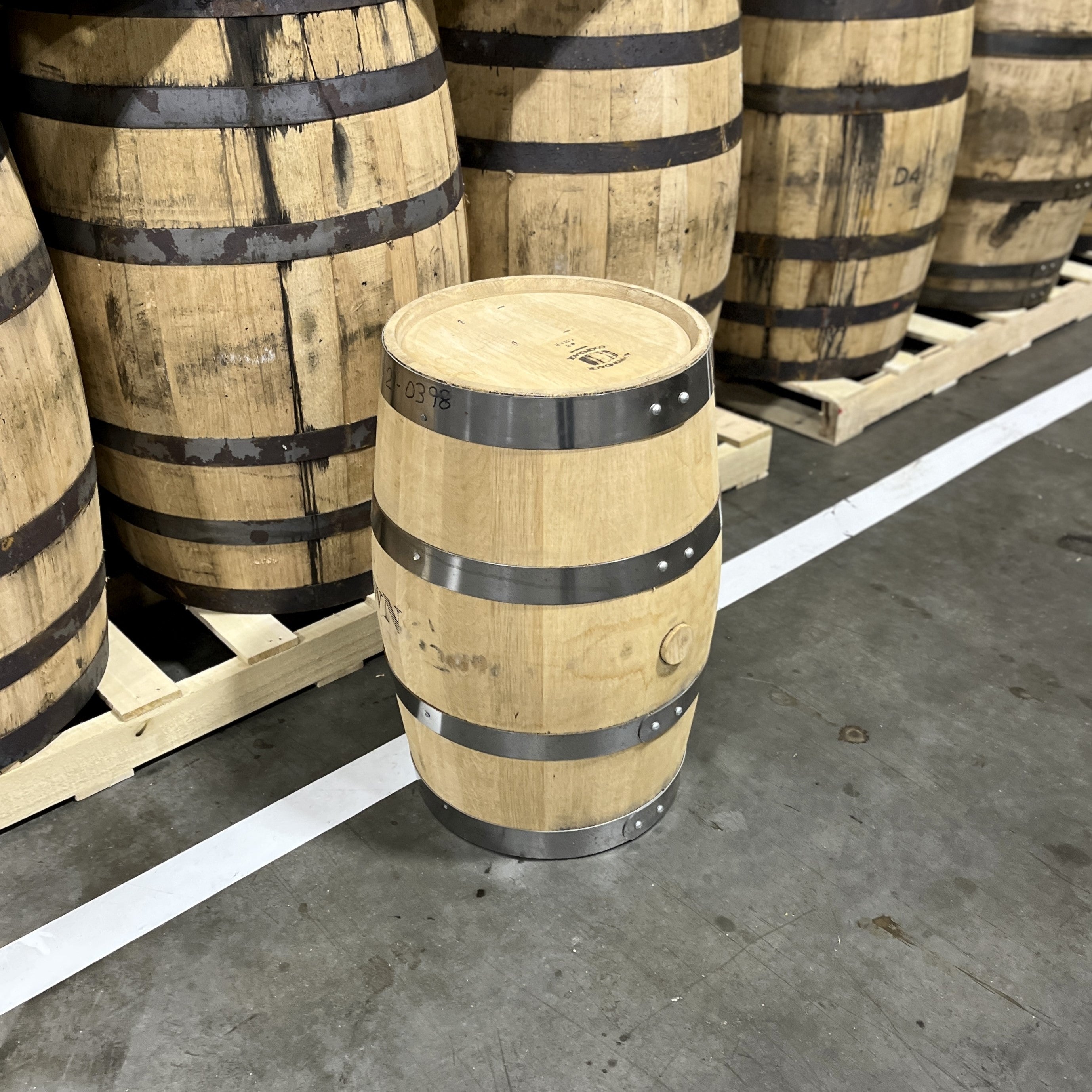 16 Gallon Cooperstown Distillery Single Malt Whiskey Barrel - Fresh Dumped