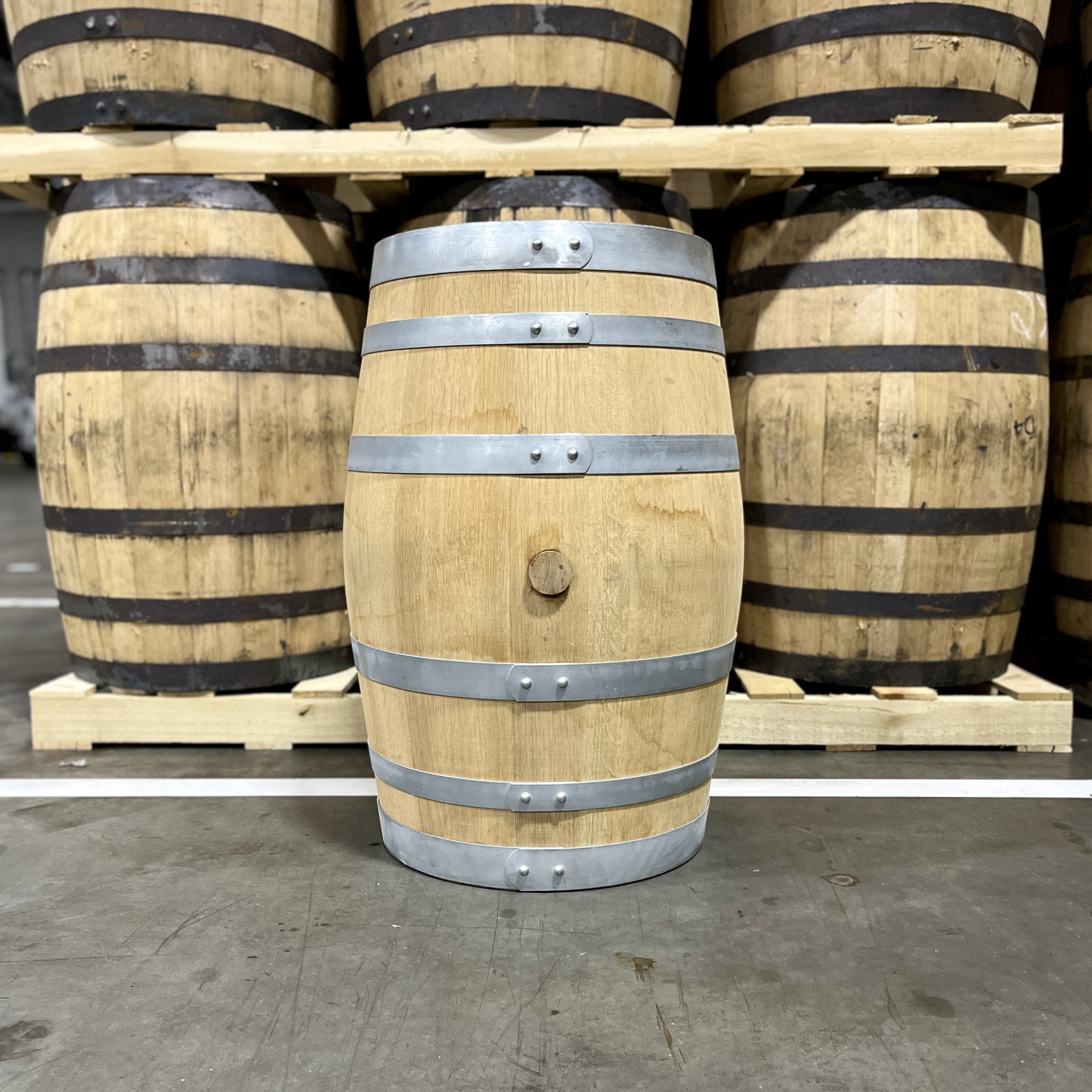 30 Gallon Burnt Church Bourbon Barrel - Fresh Dumped, Once Used