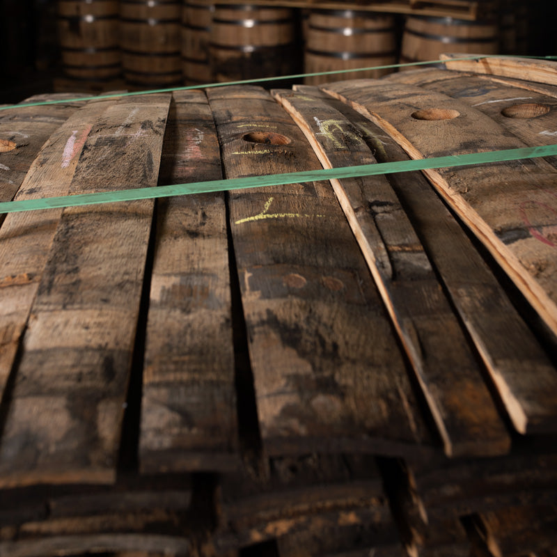 Bourbon/Whiskey Barrel Staves - Full Pallet Quantity - Mostly Narrow Staves