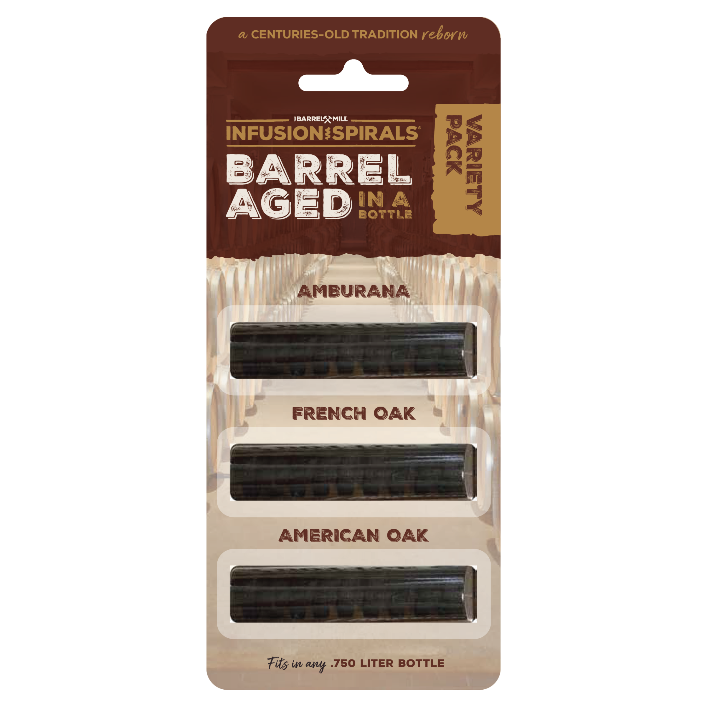 Bottle Pack - 2.5" Spirals, Variety