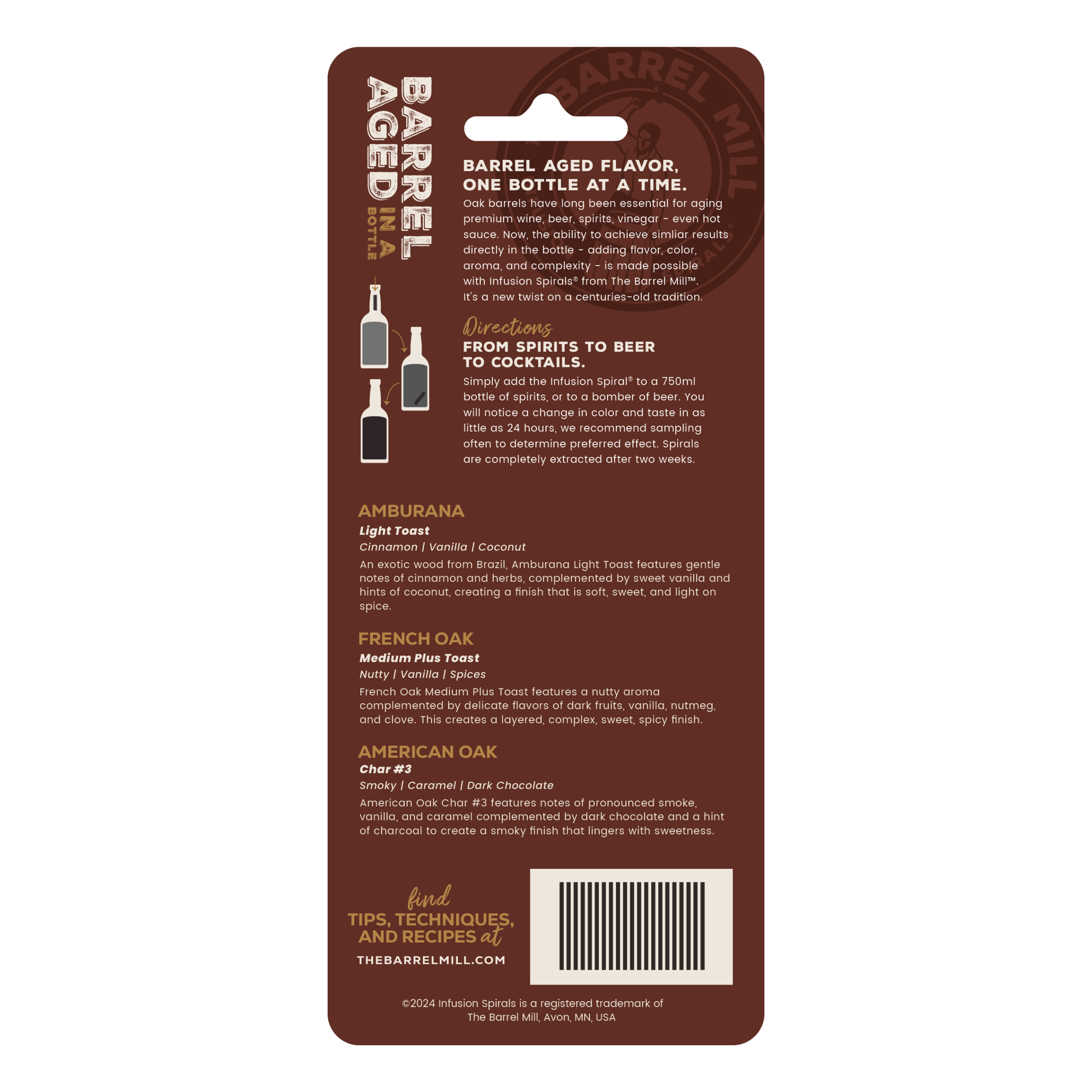 Bottle Pack - 2.5" Spirals, Variety