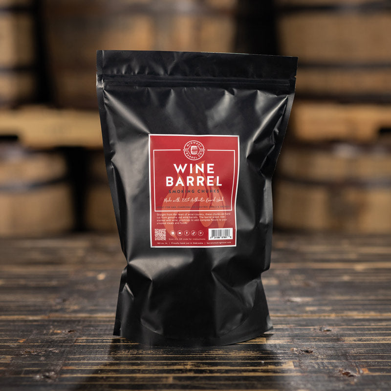 Red Wine Barrel BBQ Smoking Wood Chunks
