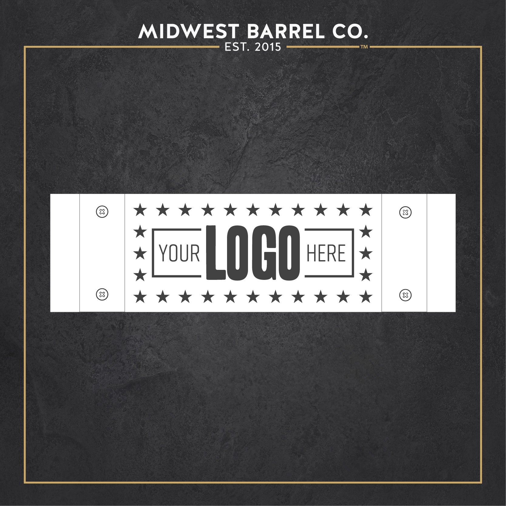 Personalized Whiskey Barrel Stave - Custom Design