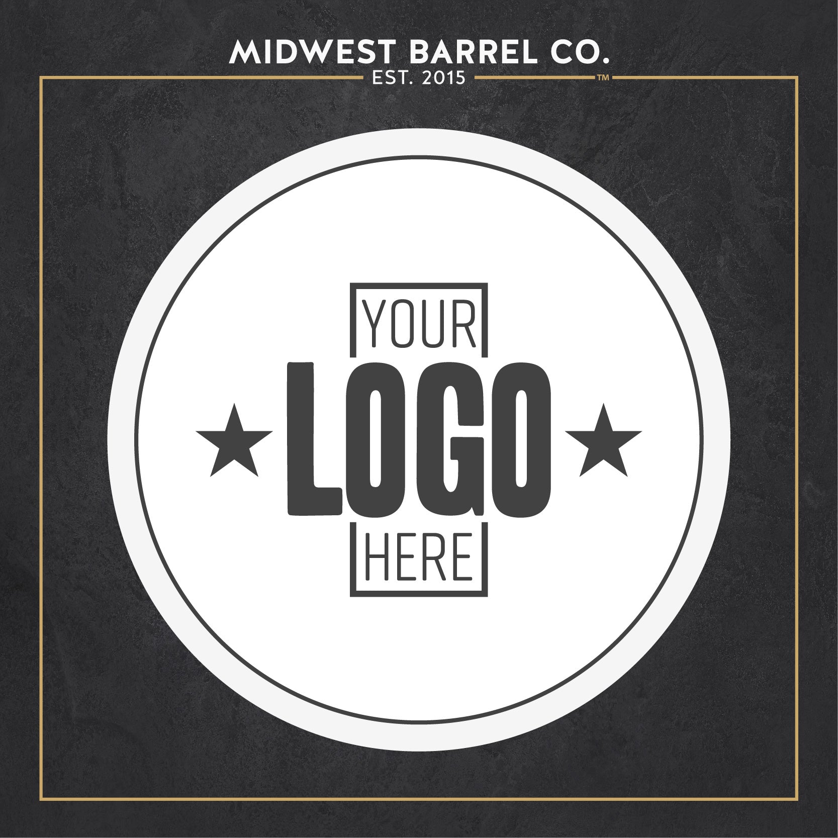 Personalized Full Size Barrel - Custom Design