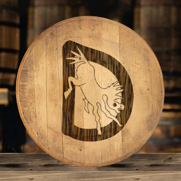 Demon D Engraved Barrel Head