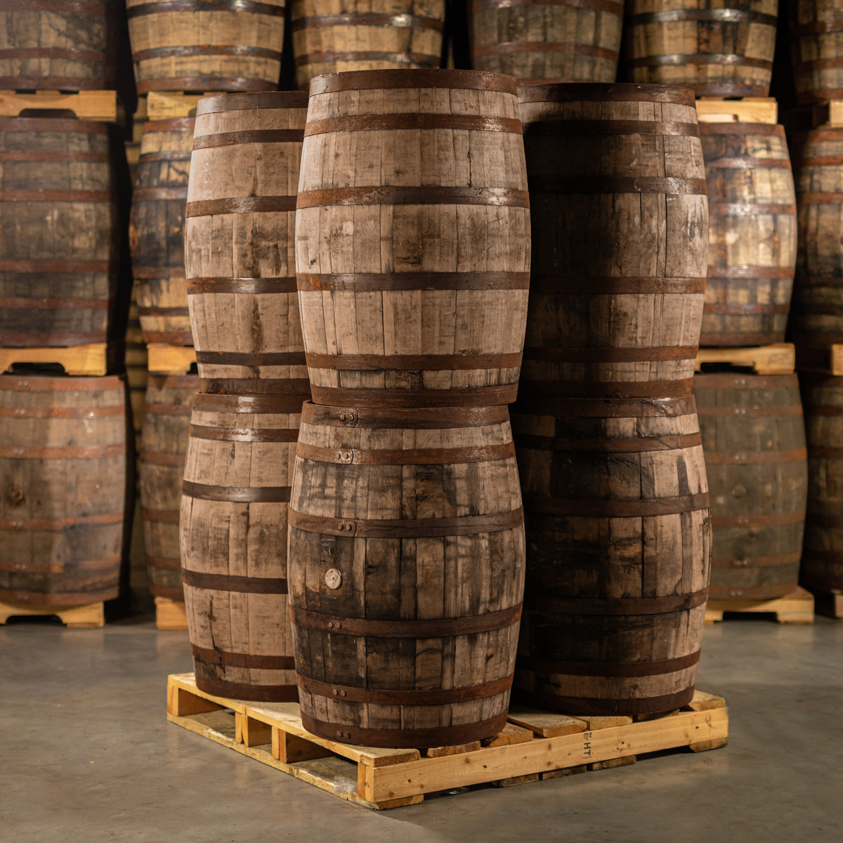Bulk Furniture / Decoration Grade Whiskey Barrel - Truckload