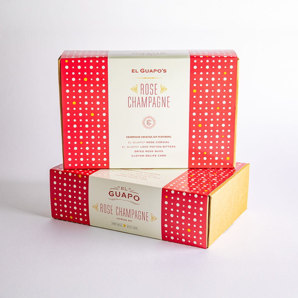 Rose Champagne Cocktail Kit