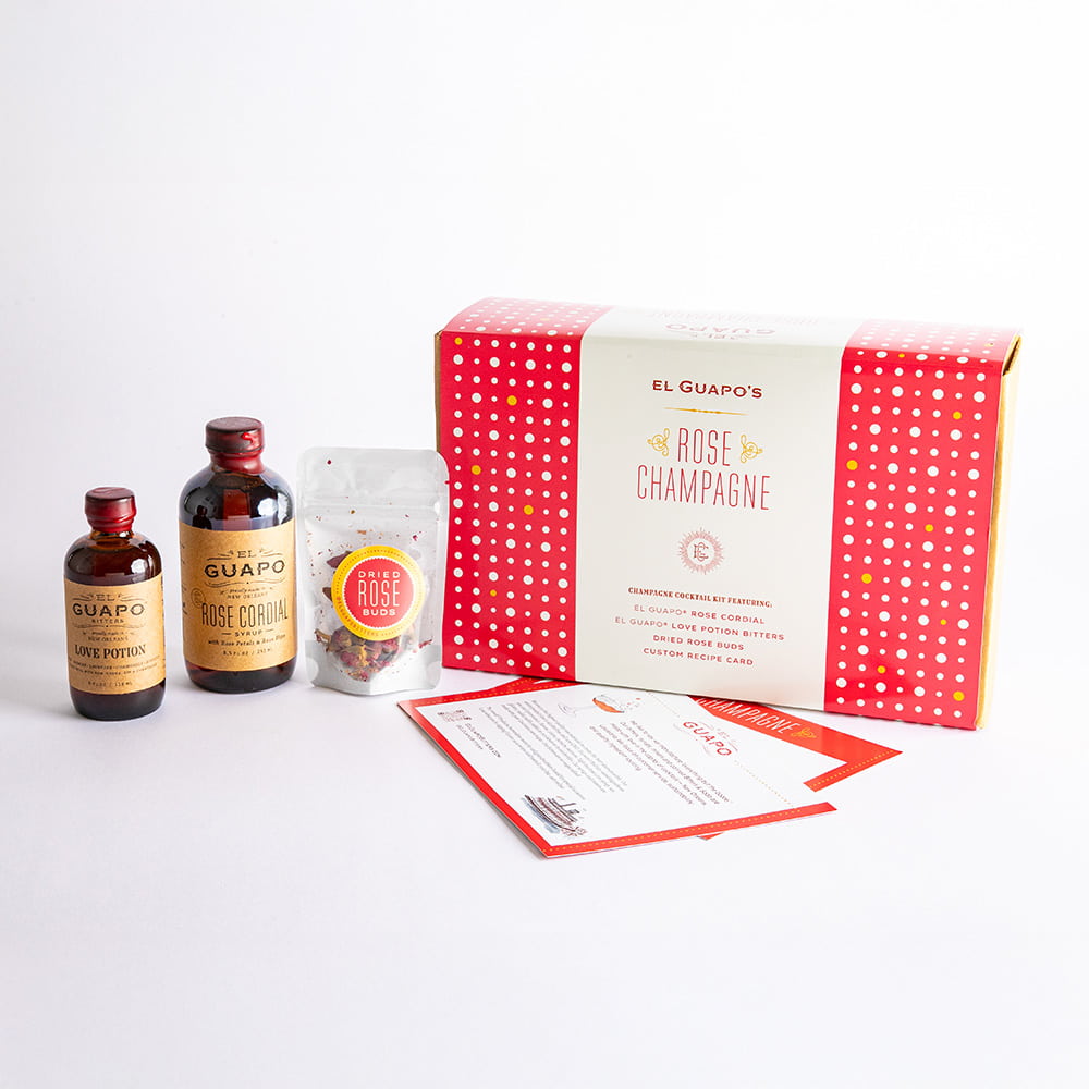 Rose Champagne Cocktail Kit