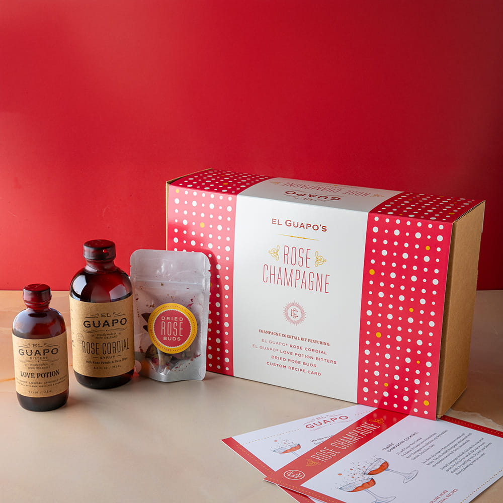 Rose Champagne Cocktail Kit