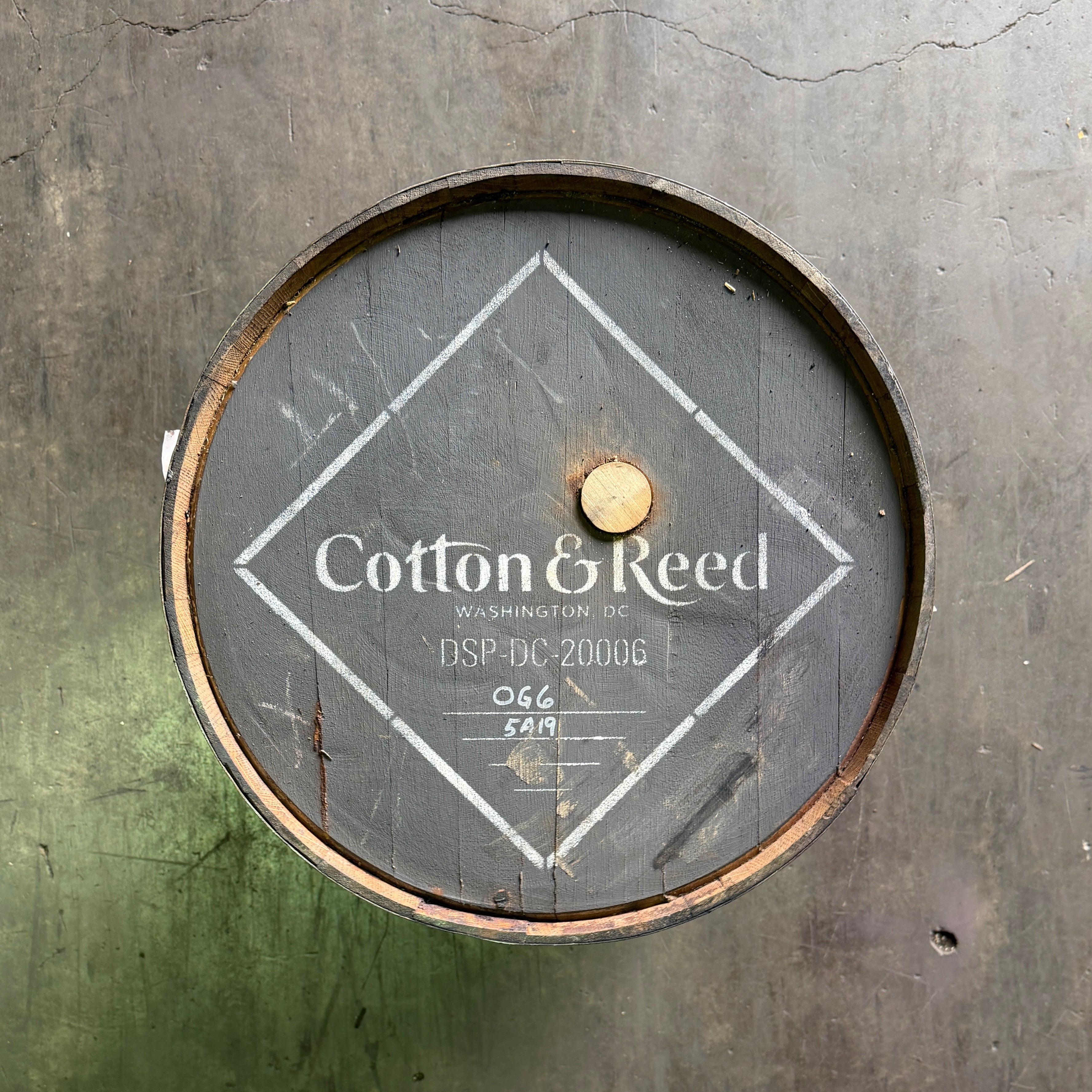 Cotton & Reed Rum Barrel (Ex-Bourbon) - Fresh Dumped