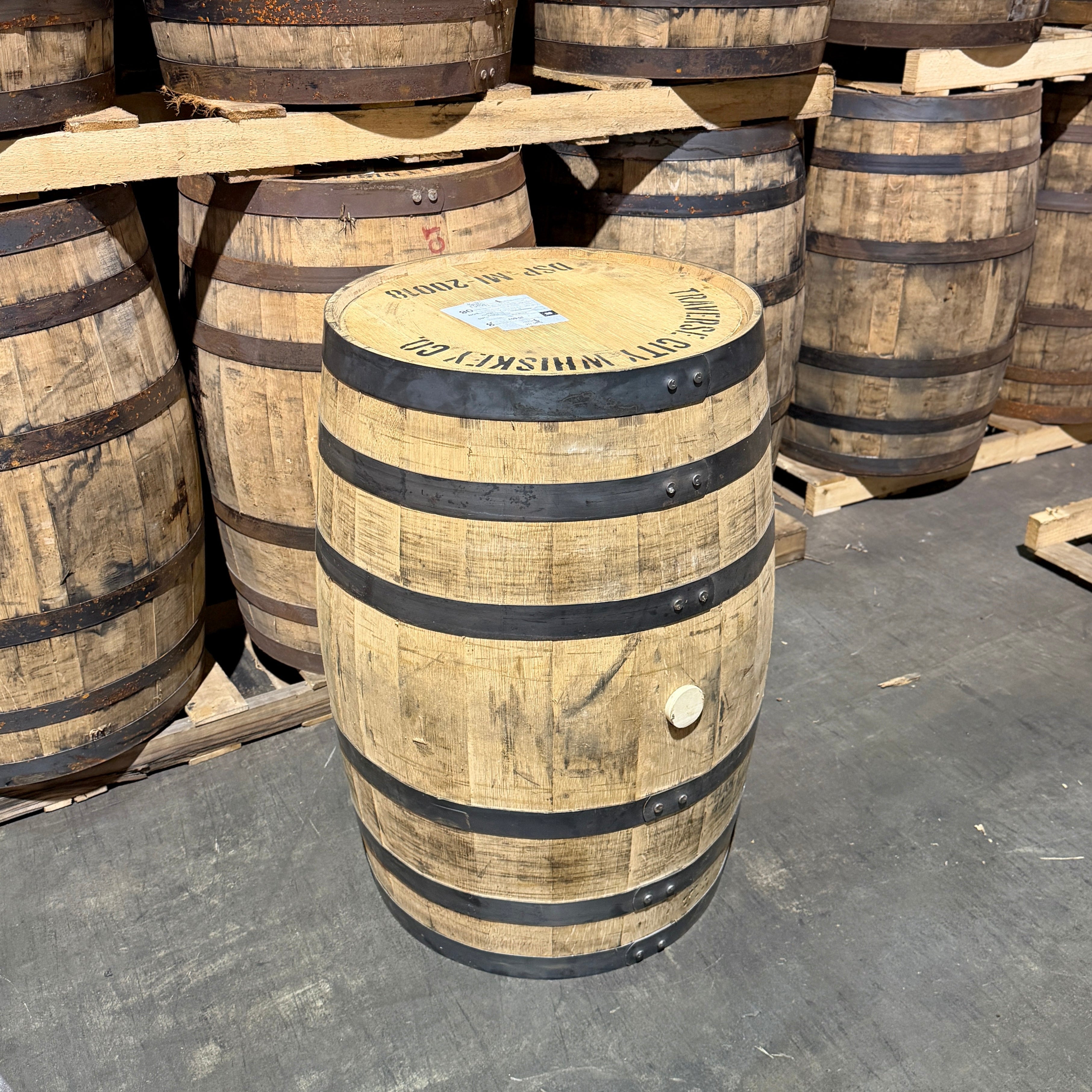 Traverse City Whiskey Co. Straight Bourbon Barrel - Fresh Dumped, Once Used