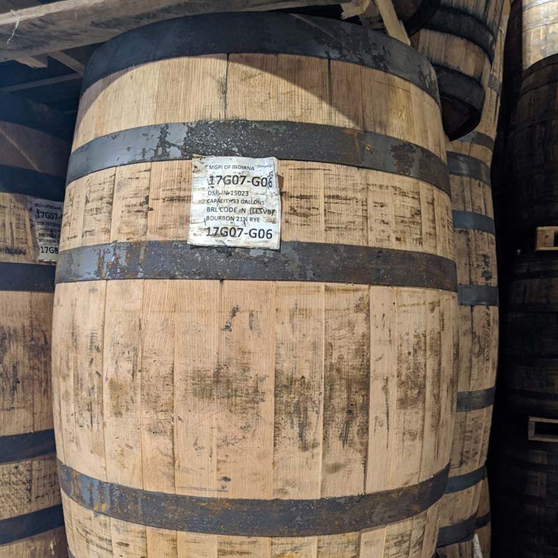 MGP Bourbon Barrel - Fresh Dumped, Once Used