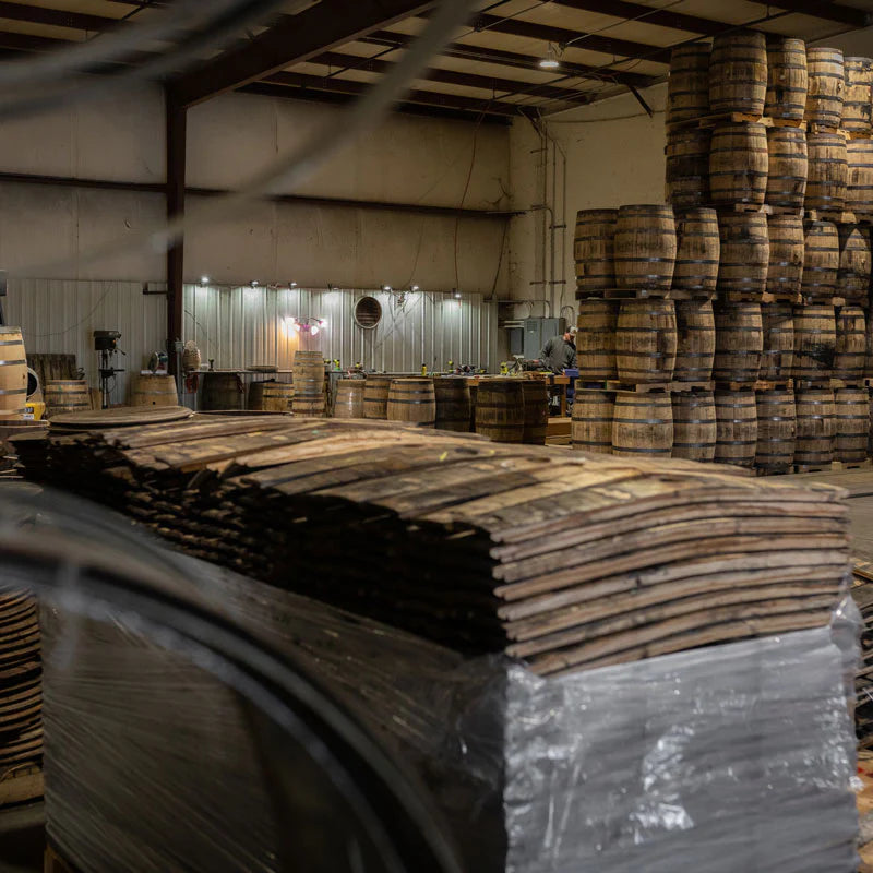 Bourbon/Whiskey Barrel Staves - Full Pallet Quantity - Mostly Narrow Staves
