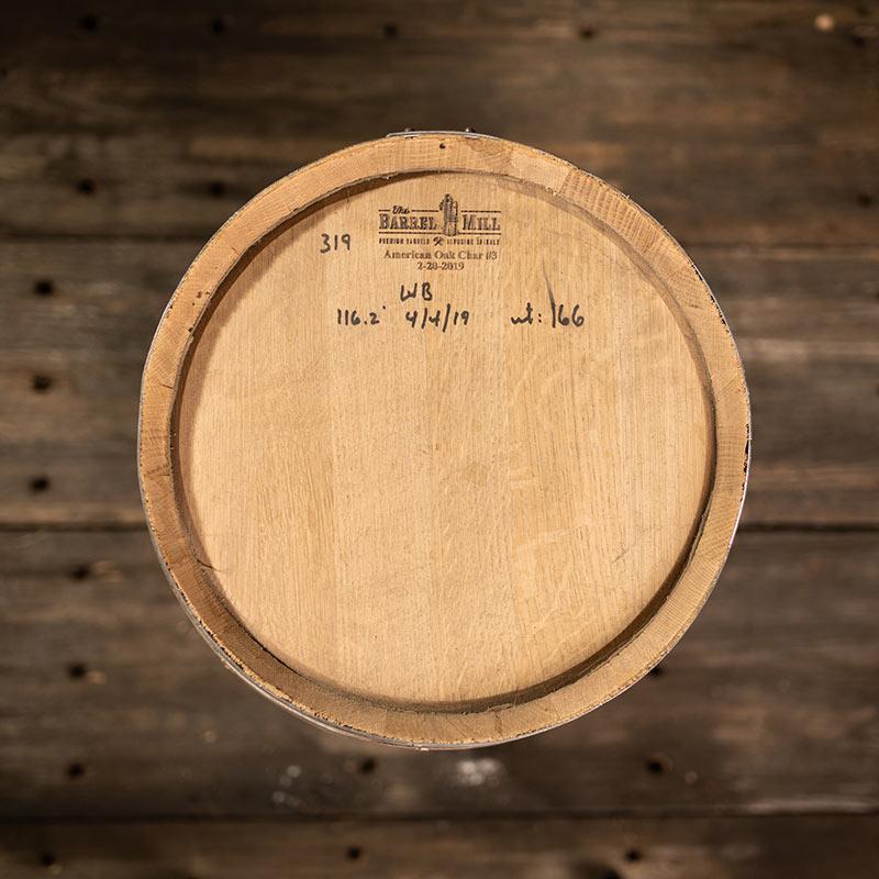 15 Gallon Sonoma Cherrywood Smoked Bourbon Barrel - Fresh Dumped, Once Used