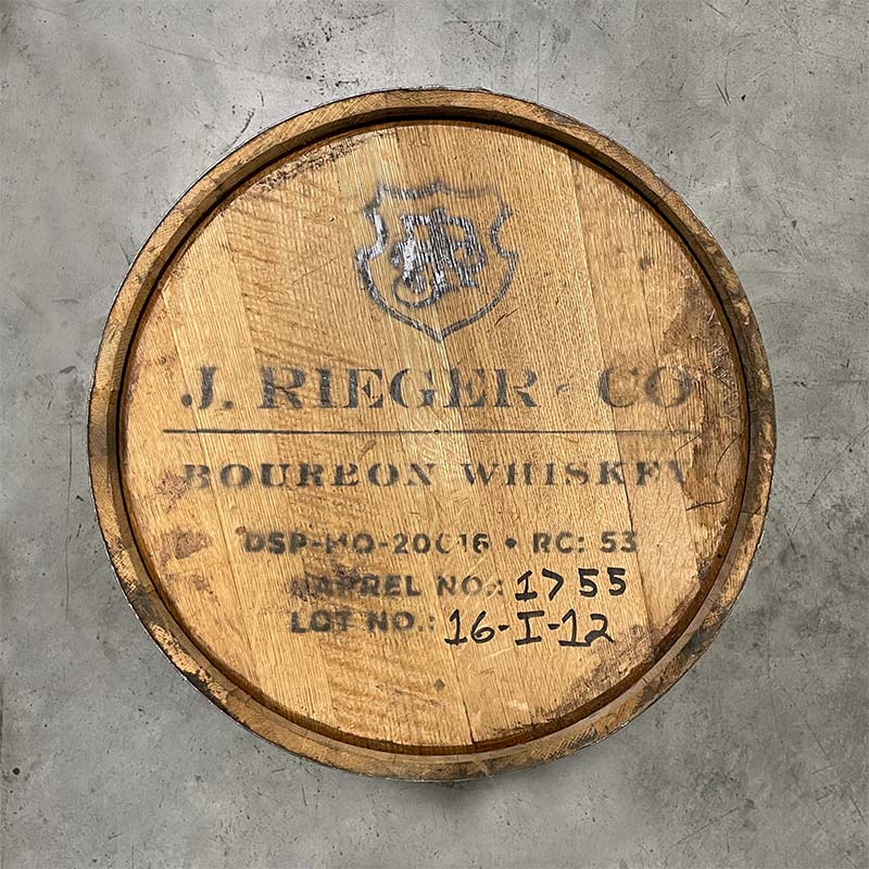 Rieger’s Bourbon Barrel - Fresh Dumped, Once Used
