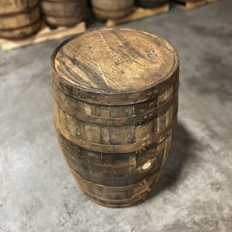 head and side of a grape brandy barrel (ex-whiskey)