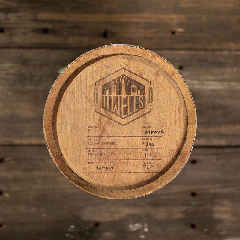 5 Gallon 11 Wells Bourbon Barrel - Fresh Dumped, Once Used