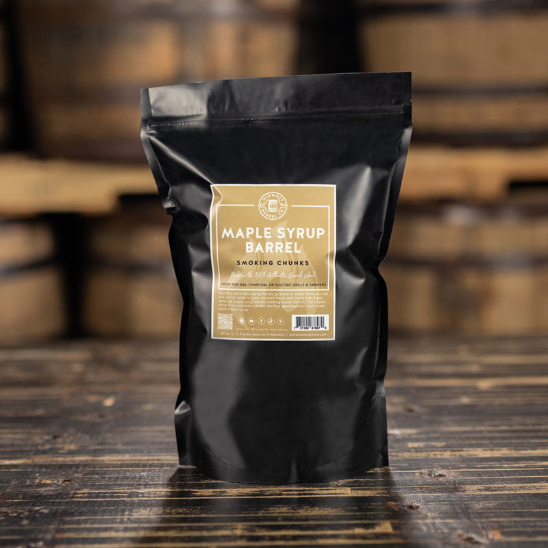 Bag of Genuine Maple Syrup Barrel Smoking Wood Chunks