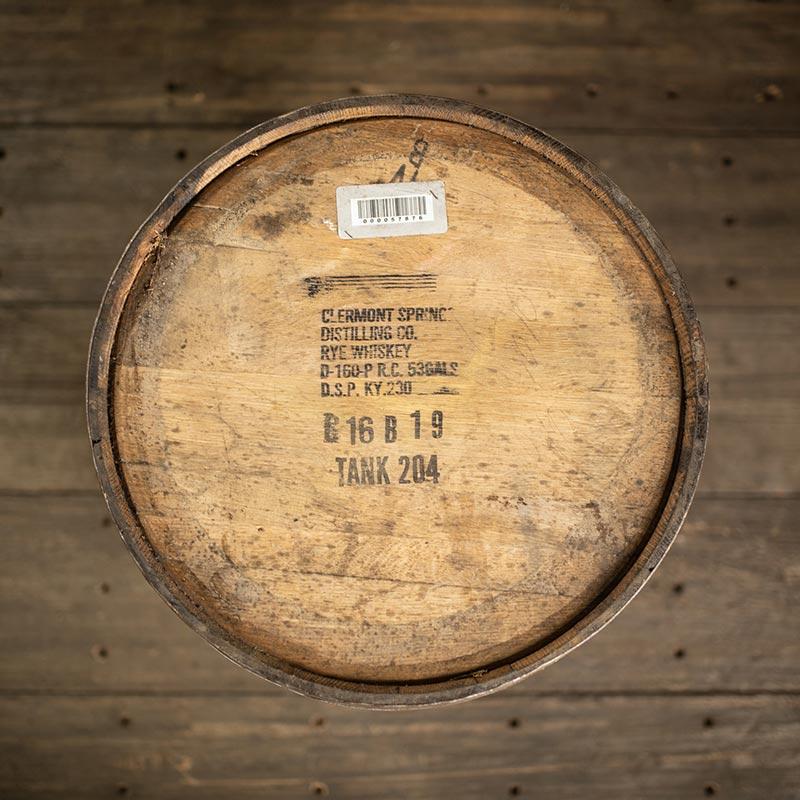 Jim Beam Rye Whiskey Barrel - Fresh Dumped, Once Used