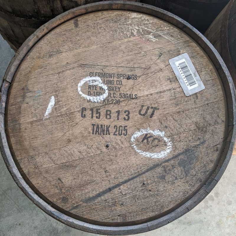 Knob Creek Rye Whiskey - Fresh Dumped, Once Used
