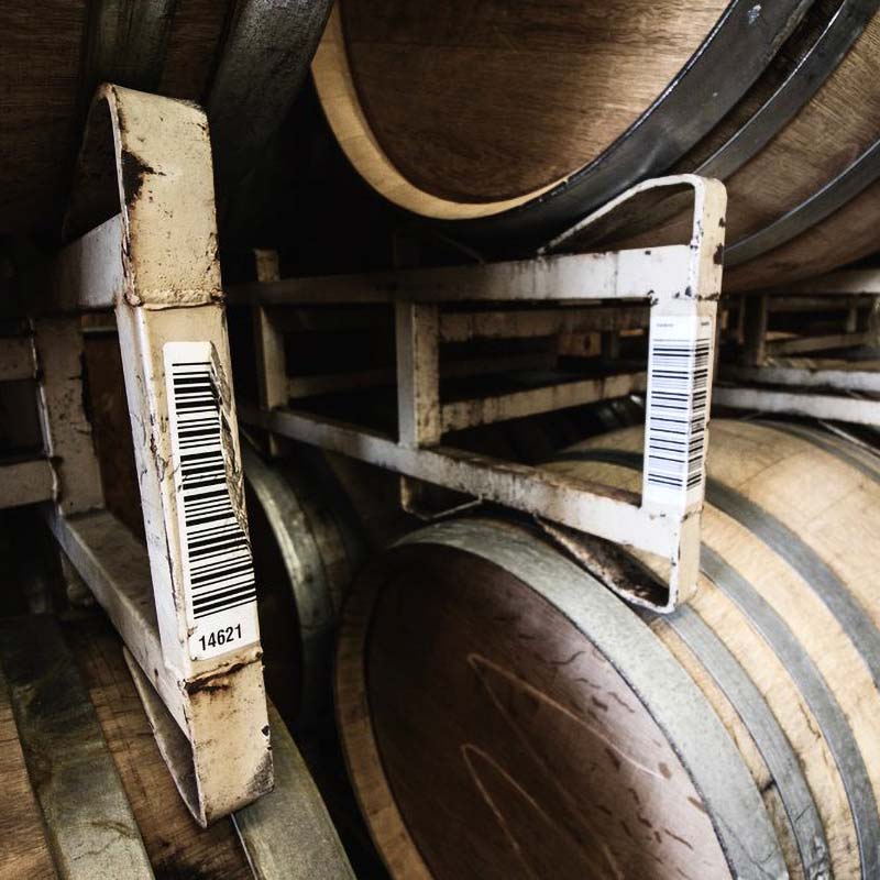 barrels on USED 2-BARREL STEEL RACK