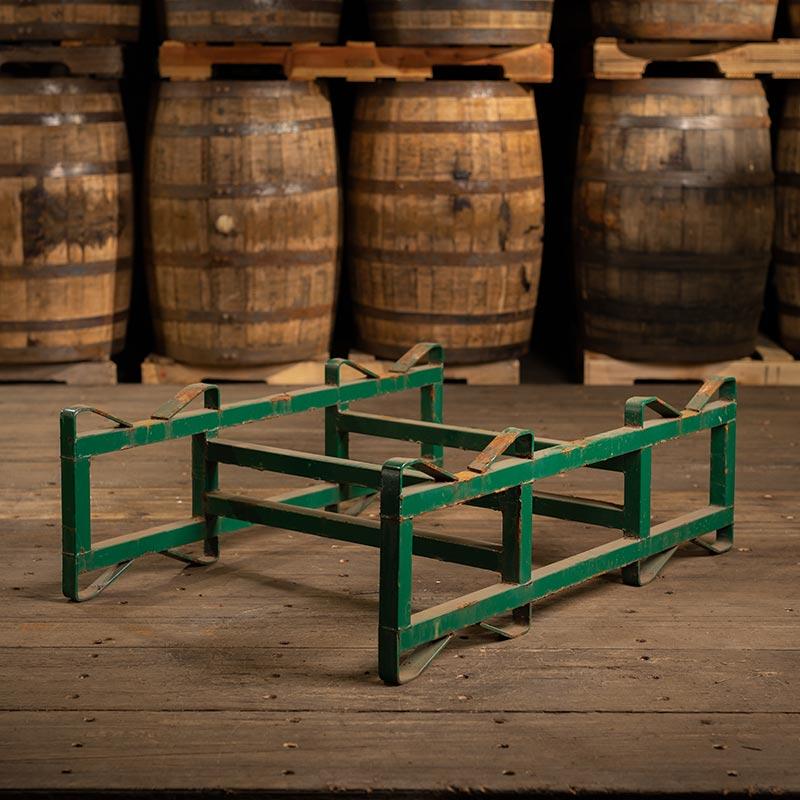 USED 2-BARREL STEEL RACK