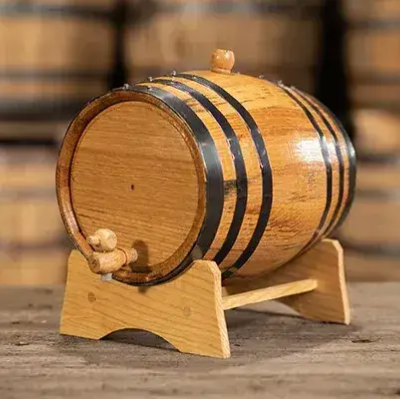 Can I varnish my small oak liter aging barrel?