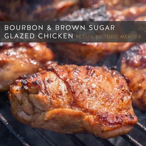 BBQ Recipe: Bourbon & Brown Sugar-Glazed Chicken