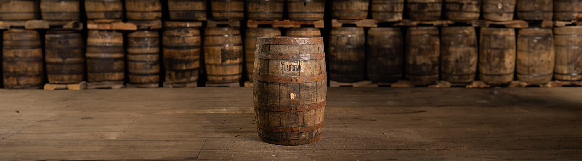 Used bourbon barrel