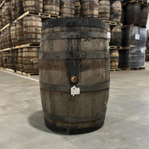 
                  
                    Side with belly bung of a Templeton Corralejo Tequila Cask Finished Rye Whiskey Barrel
                  
                