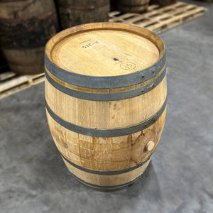
                  
                    Head and side of a Golden Moon Distillery Port Cask Finished Bourbon Barrel
                  
                
