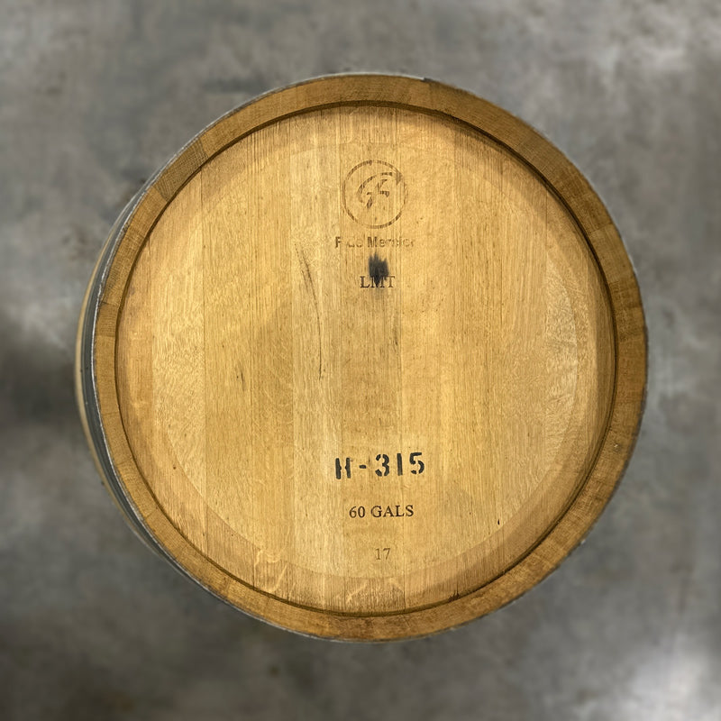 Head of a Golden Moon Distillery Port Cask Finished Bourbon Barrel