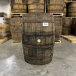 Bunghole side of a Golden Moon Distillery Rum Cask Finished Bourbon Barrel