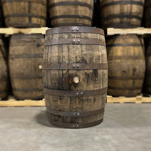 
                  
                    Bunghole side of a Bernheim Original Wheat Whiskey Barrel
                  
                