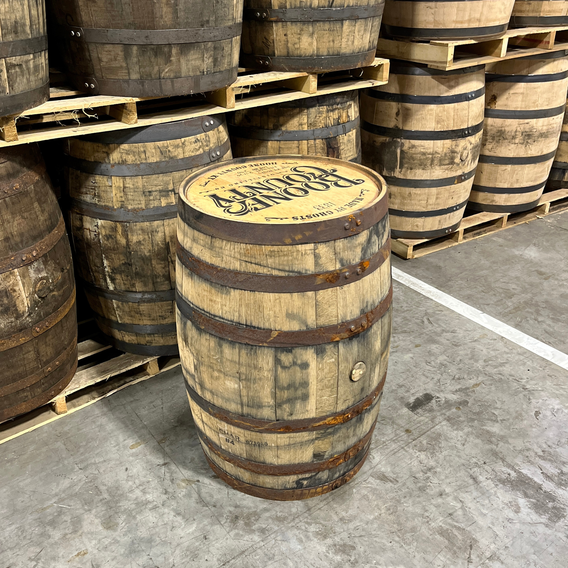 Boone County Bourbon Barrel - Fresh Dumped, Once Used